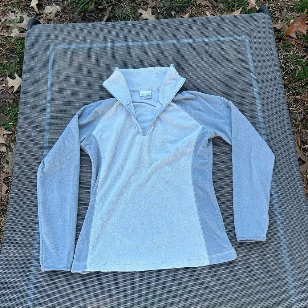 COLUMBIA‎ Sweatshirt Womens Medium  Glacial Fleece III Pullover Quarter Zip